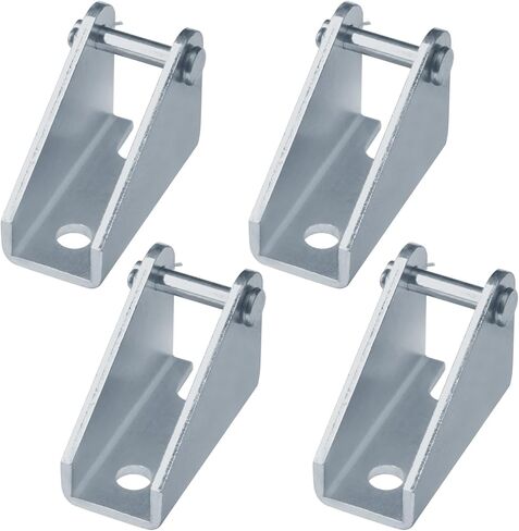 heneng 4 Pcs Linear Actuator Mounting Bracket, 1/8" Thick, Steel Electro-Galvanized in Saudi Arabia