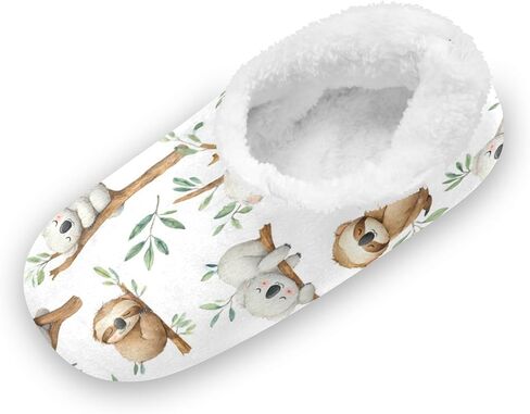 Dussdil Kid's Boy's Girl's Slippers Spa Travel House Slipper Shoes Warm Soft Memory Foam Slipper Non Slip for Guest Home Bedroom Slippers XS in Kuwait