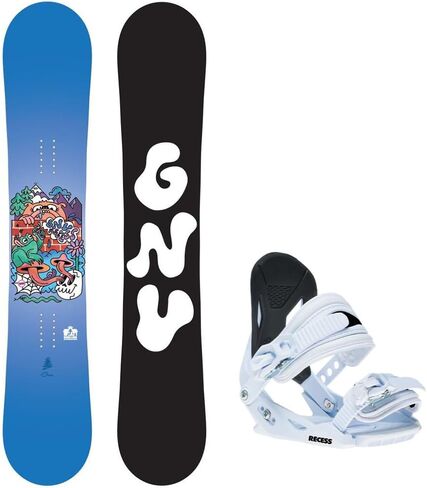 GNU Recess Youth Snowboard Package - Small in Kuwait