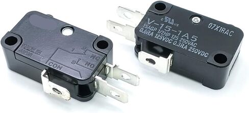 Micro Switch V-15-1A5 Two-pin Set Normally Open Short Swing Lever Type in Saudi Arabia
