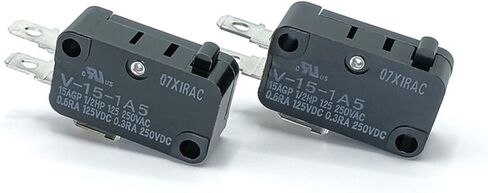Micro Switch V-15-1A5 Two-pin Set Normally Open Short Swing Lever Type in Saudi Arabia