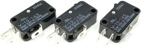 Micro Switch V-15-1A5 Two-pin Set Normally Open Short Swing Lever Type in Saudi Arabia