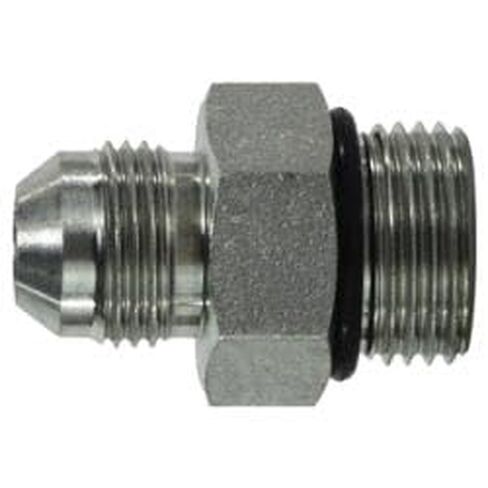 MIDLAND INDUSTRIES 64001620 Adapter, 1-in Male JIC x 1-1/4-in Male O-Ring Boss, Steel in Kuwait