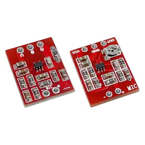 MAX4466 Electret Microphone Amplifer Board Microphone Amplifer Module Gain Adjustable Pickup Front Stage Speaker New 2026 Electronic & Accessories in Saudi Arabia