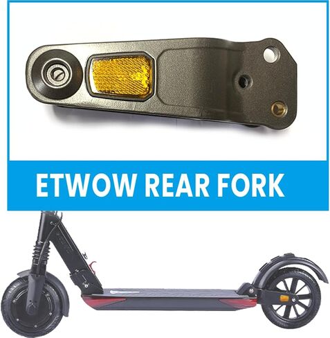 Original ETWOW New Rear Fork with Reflector only for E-TWOW Electric Scooter in Saudi Arabia