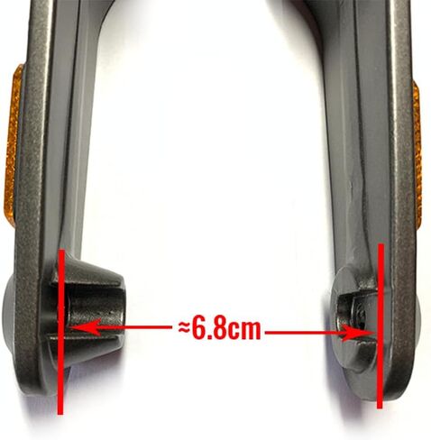 Original ETWOW New Rear Fork with Reflector only for E-TWOW Electric Scooter in Saudi Arabia