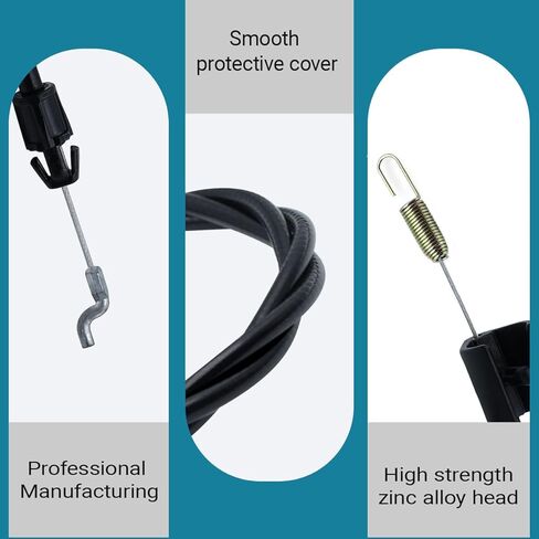 946-04203A Control Cable Replacement for MTD Troy-Bilt Yard-Man C-ub Cadet 400 & 500 Series Replaces 746-04203A, 65-1/2 Inch Cable (1 Pack) in Kuwait