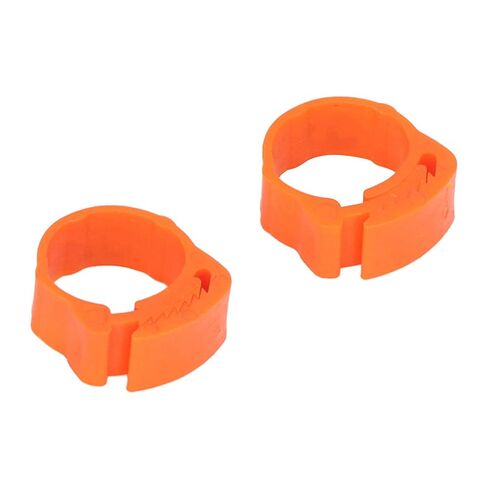 Foot Tag Clips Bird Ring Leg Bands, Plastic Numbered Pet Leg Rings Orange 50 pcs for Poultry and Birds 1-50 in Kuwait
