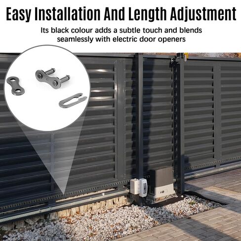 Tandefio #41 20 ft Roller Chain for Driven Slide Gate Operator and More, Interchangeable for Chain Driven Slide gate Opener in Saudi Arabia