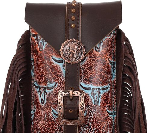 Showman Weathered Steer Rear Cinch Saddle Bag in Saudi Arabia