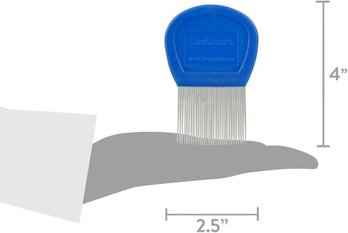 مجموعة مشط القمل، 2 × أمشاط من الفولاذ المقاوم للصدأ و1 × أداة مكبرة، تزيل القمل والصئبان والبيض بسرعة، مناسبة للأطفال والكبار، لجميع أنواع الشعر in Kuwait