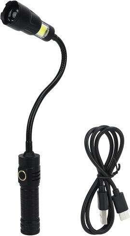 DAN&DRE Magnetic LED Pickup Tool, 1000Lm Magnetic Flexible Work Light with 360° Adjustable Hose, COB Side Light, TypeC for Machine Tools, in Kuwait