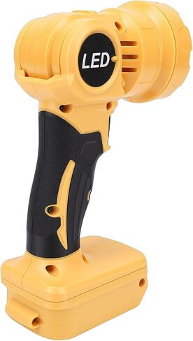 9 LED Optical System Cordless LED Work Light, 1000LM 500LM 2 Brightness Levels with 140 Degree Rotating Head, Portable Work Light with Durable Design, Ideal for Auto Repair, in Saudi Arabia