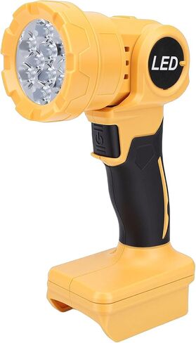 9 LED Optical System Cordless LED Work Light, 1000LM 500LM 2 Brightness Levels with 140 Degree Rotating Head, Portable Work Light with Durable Design, Ideal for Auto Repair, in Saudi Arabia
