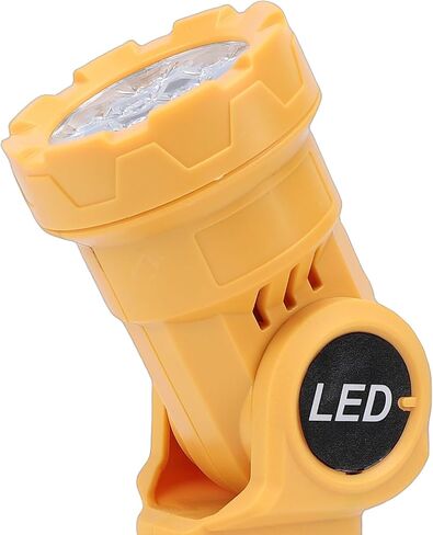 9 LED Optical System Cordless LED Work Light, 1000LM 500LM 2 Brightness Levels with 140 Degree Rotating Head, Portable Work Light with Durable Design, Ideal for Auto Repair, in Saudi Arabia