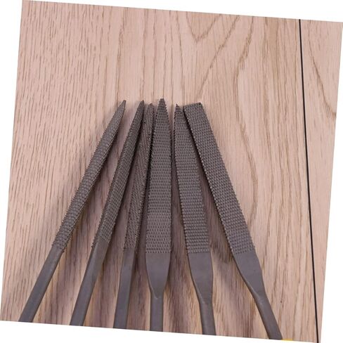 6pcs Mini Wood Rasp File Set with Ergonomic Hand Grip for Woodworking Durable Skid Handles for Controlled Strokes for Shaping Wood and More in Saudi Arabia