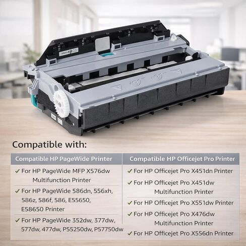 CN598-67004 CN459-40630 Duplex Module Assembly Ink Maintenance Box Compatible with HP PageWide Pro 477dw 477dn 577dw 577dz 552dw Waste Ink Collector for hp973 974 Printer in Kuwait