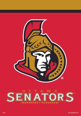 Ottawa Senators Nhl Licensed House Flag 40" x 28" Briarwood Lane in Kuwait