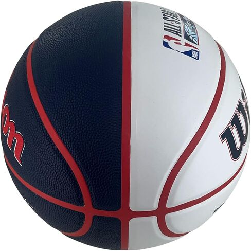 WILSON 2026 NBA All-Star Game White Panel Autograph Full Size Basketball - Los Angeles in Saudi Arabia