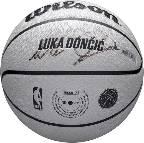WILSON NBA Player Icon UV Basketball - Luka Doncic, Size 7-29.5" in Saudi Arabia