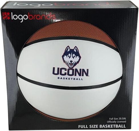 Logo Brands UConn University of Connecticut Huskies Official Full Size Autograph Basketball in Saudi Arabia