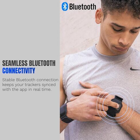 Boxing Punch Tracker – Bluetooth Sensors for Heavy Bag & Shadow Boxing – Track Speed, Power & Count – iOS & Android App in Saudi Arabia