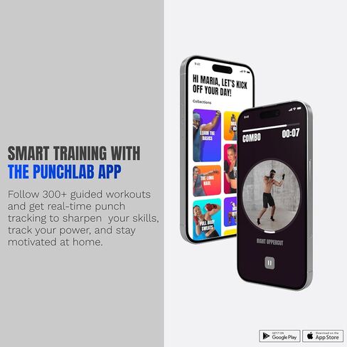Boxing Punch Tracker – Bluetooth Sensors for Heavy Bag & Shadow Boxing – Track Speed, Power & Count – iOS & Android App in Saudi Arabia