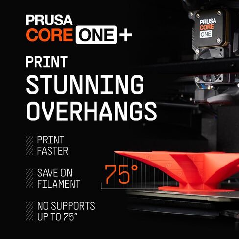 مجموعة طابعة Prusa CORE One ثلاثية الأبعاد الأصلية، أوراق طباعة قابلة للإزالة، مجموعة DYI للطابعة ثلاثية الأبعاد صديقة للمبتدئين، ممتعة للتجميع، معايرة تلقائية، عينة خيوط متضمنة، حجم الطباعة 9.8 × 8.6 × 10.6 بوصة in Kuwait