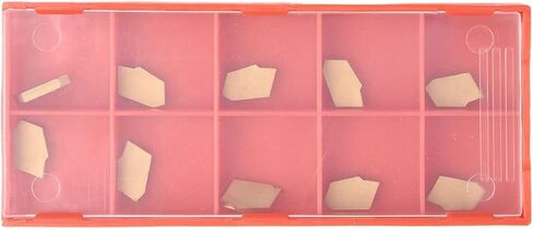 Carbide Inserts GTN-2 QC1402 Multilayer Coated CNC Lathe Cutting Tools with 0.079 Inch Width for Cut Off and Grooving on Steel Stainless Steel and Non Ferrous Metals Pack of 10 in Kuwait