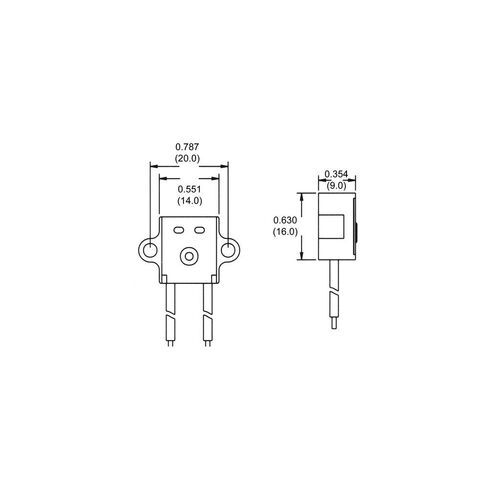 Golo LH0446 SC-101-2 G4, G5.3, G6.35 Hal Bipin Skt مع 2 فتحة Mntg و6 in Kuwait