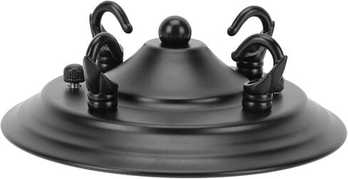 Uonlytech Chandelier Ceiling Hook Plate 6.29 Inch Multi-Hook Ceiling Plate for Pendant Light Fixtures Delicate Lamp Holder Creative in Saudi Arabia
