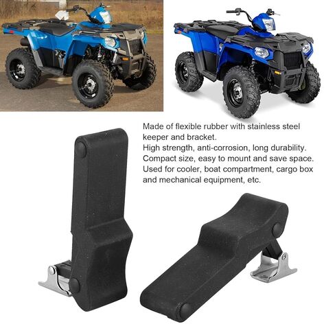 Rubber Latch, 2 Pcs Front Storage Latch T Handle Draw Latches Stainless Steel Draw Latch Black Catch Buckle for 7081927 ﻿ in Saudi Arabia