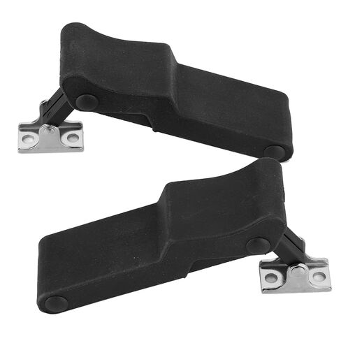 Rubber Latch, 2 Pcs Front Storage Latch T Handle Draw Latches Stainless Steel Draw Latch Black Catch Buckle for 7081927 ﻿ in Saudi Arabia