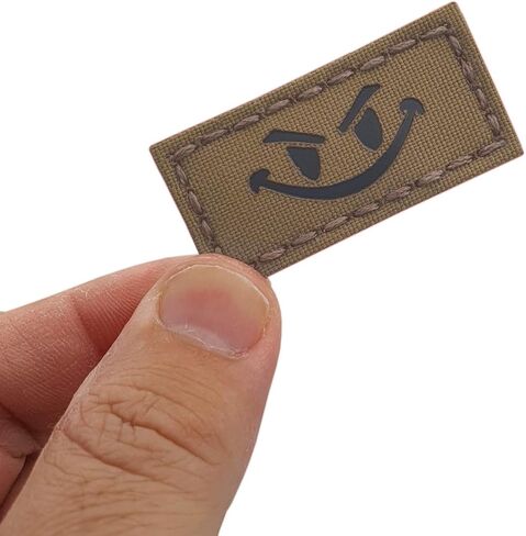 Tiny Evil 1x2 Lasercut Patch (IR,Coyote Brown) in Kuwait