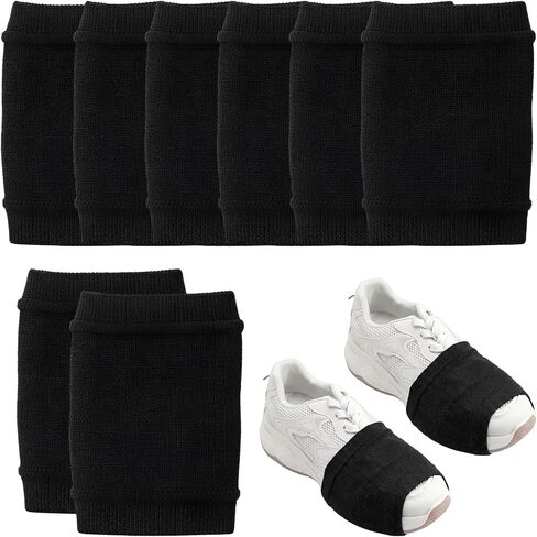 4 Pair Dance Socks Over Shoes, Dance Shoe Covers Black Dances Socks for Women Ballet Dancers, Easy Pivoting and Sliding on Sticky Indoor Dances Floors in Saudi Arabia