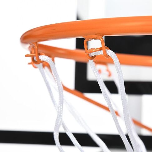 Mini Basketball Hoop Wall Mounted 45x29 Shatterproof Backboard Durable Reinforced Rim Material and Secure Assembly System in Saudi Arabia