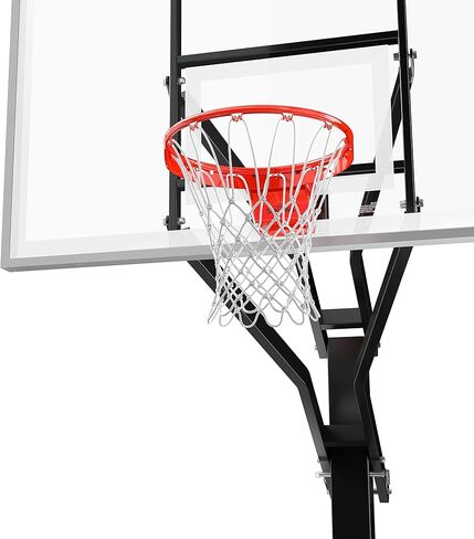 طوق كرة السلة Spalding 888™" Series 72" من الزجاج المقوى الموجود داخل الأرض in Saudi Arabia