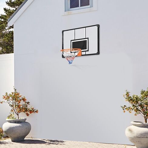 45x29 Shatterproof Mini Wall Mounted Basketball Hoop Backboard Durable Rim Steel Construction Enhanced Durability and Performance in Kuwait