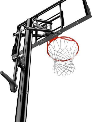 Spalding 44" Shatter-Proof Polycarbonate Pro Glide® Lite In-Ground Basketball Hoop in Saudi Arabia