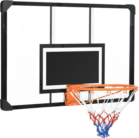 45x29 Shatter Resistant Backboard Wall Mounted Mini Basketball Hoop Durable Rim Professional Quality and Resilient Structure in Saudi Arabia