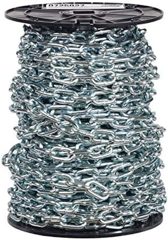 Campbell Chain 3/16 Oval Link Carbon Steel Proof Coil Chain 3/16 in. Dia. x 100 ft. L - Total Qty: 1; Each Pack Qty: 1 in Kuwait