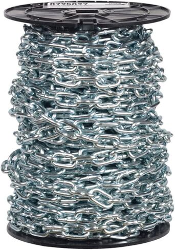 Campbell Chain 3/16 Oval Link Carbon Steel Proof Coil Chain 3/16 in. Dia. x 100 ft. L - Total Qty: 1; Each Pack Qty: 1 in Kuwait
