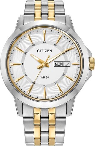 Citizen Classic Quartz سوار الفولاذ المقاوم للصدأ ثنائية النغمة in Saudi Arabia