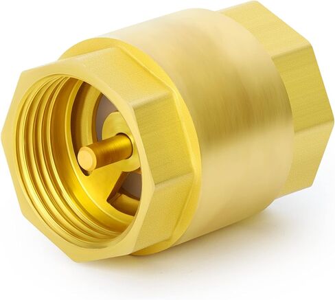 GASHER 2PCS Brass Check Valve 1" Female Thread, Backflow Prevention, One Way Check Valves(new) in Saudi Arabia