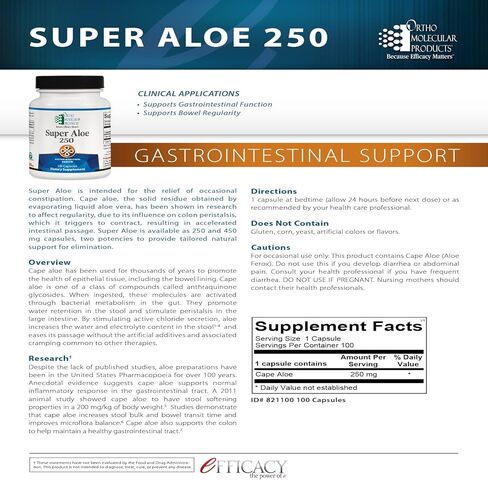 أورثو موليكولار - سوبر ألو 250-100 كبسولة in Kuwait