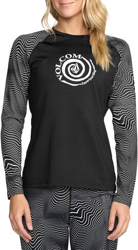 Volcom Women's V-Science Thermal Base Layer Top – Quick Dry Long Sleeve Shirt in Saudi Arabia