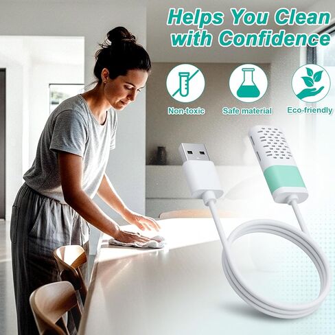 قطعتان من مولد هيبوكلوريت الصوديوم مع صندوق واحد من شرائط اختبار الكلور، وصانع محلل كهربائي للمياه للتنظيف والتطهير وإزالة الروائح الكريهة في المنزل أو المطبخ in Kuwait