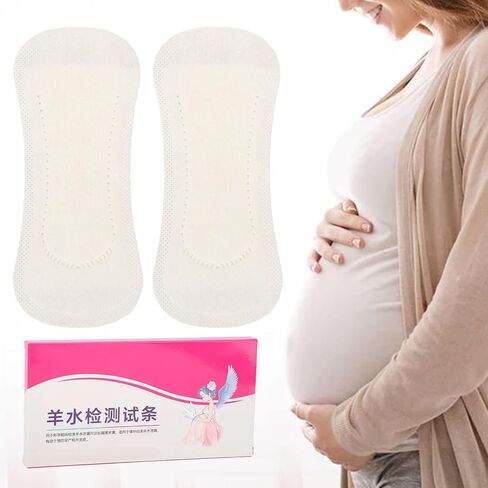 2pcs Amniotic Fluid Test Strip Maternity Home Easy to Use High Sensitivity Feminine PH Test Strips with Amniotic Fluid Control Chart for PH Value Detection in Saudi Arabia