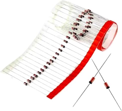 100PCS/Lot 1N4746A 1N4746 DO-41 in-line 1W 18V Regulator diode in Kuwait