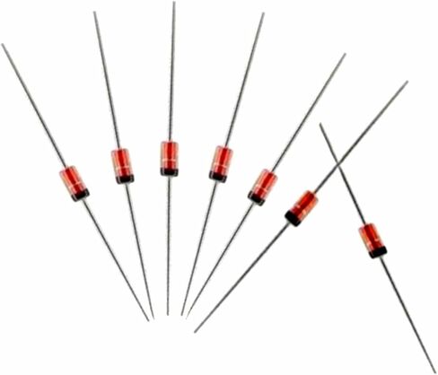 100 قطعة/الوحدة 1N4746A 1N4746 DO-41 في الخط 1 واط 18 فولت منظم ديود in Saudi Arabia